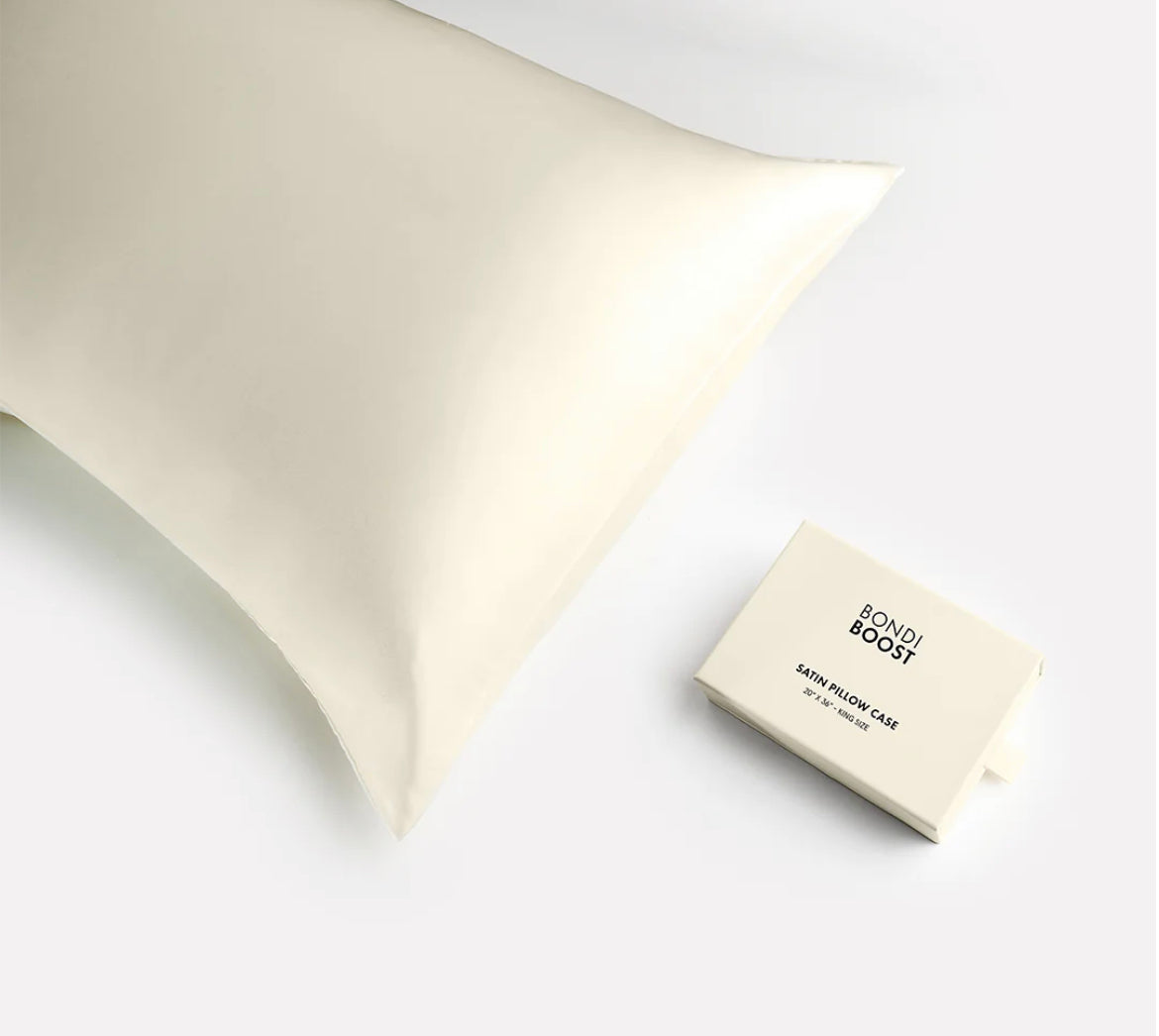 Satin Pillowcase - Ivory